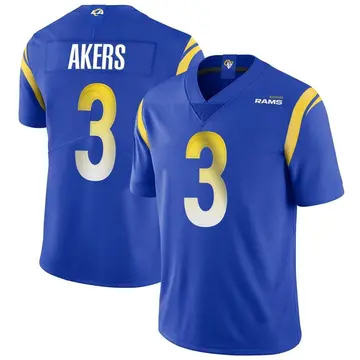 Men's Cam Akers Royal Super Bowl LVI Bound Limited Jersey - Kitsociety