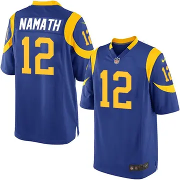 joe namath youth jersey