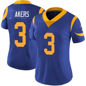 Nike Cam Akers Los Angeles Rams Limited Navy Team Color Vapor Untouchable  Jersey - Youth