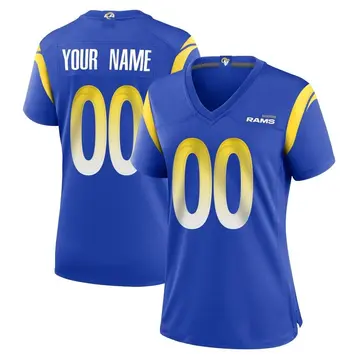 Women's Nike Brian Allen Royal Los Angeles Rams Game Jersey