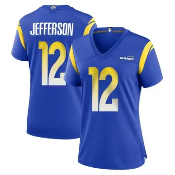 Van Jefferson Los Angeles Rams Nike Women's Game Jersey - Royal